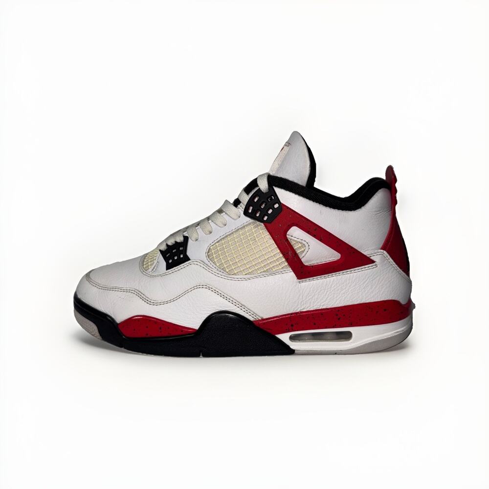 Nike Air Jordan 4 IV Retro Red Cement Mens Size 11 White Fire Black DH6927-161